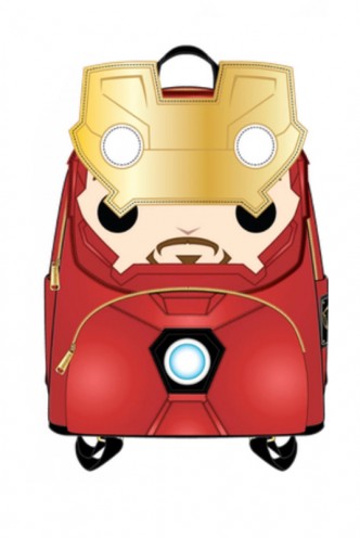 Loungefly - Marvel I Am Iron Man Light Up Mini Backpack