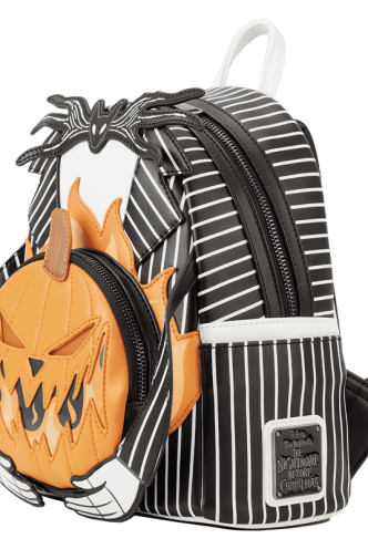 Loungefly - Mini Mochila Pesadilla Antes de Navidad - Jack Pumpkin Head