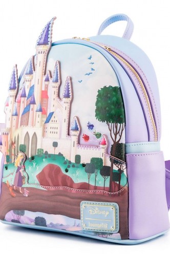 Loungefly - Mini Mochila Princess Castle Series Sleeping Beauty