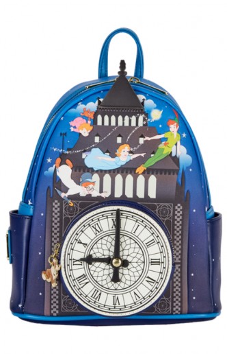 Loungefly - Peter Pan - Mini Mochila Peter Pan Glow Clock