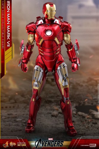 Marvel: Avengers - Figura Diecast Iron Man Mark VII Hot Toys