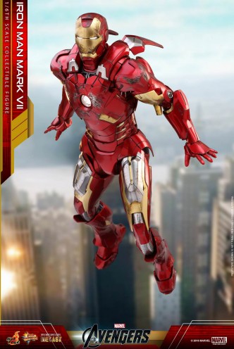 Marvel: Avengers - Figura Diecast Iron Man Mark VII Hot Toys