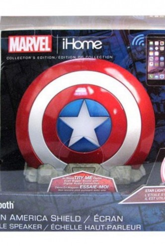 Marvel Comics - Altavoz Bluetooth Escudo de Captain America