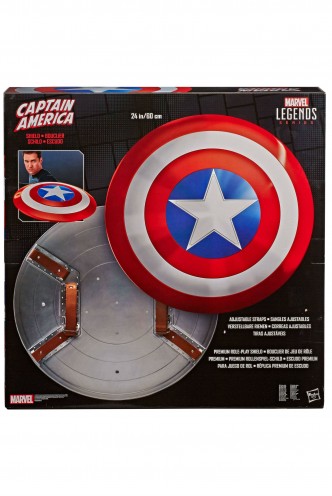 Marvel Legends - Escudo Premium Capitan America 80th Anniversary 60 cm