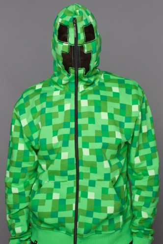 Minecraft Sudadera capucha Creeper Premium