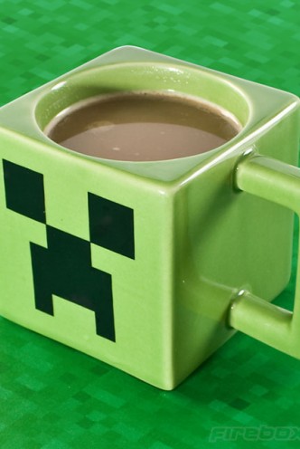 Minecraft Taza Creeper Face