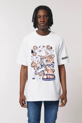 One Piece - Camiseta Made in Japan Gear 5 White 