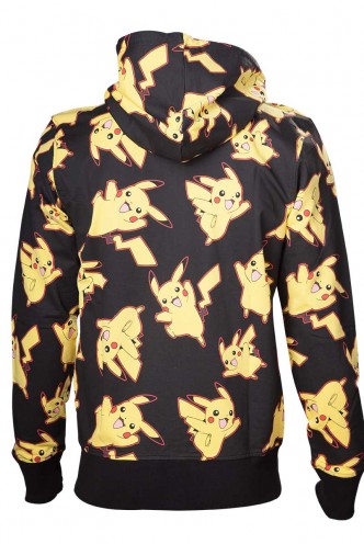 Pokemon - Sudadera Pikachu con Capucha