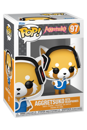 Pop! Aggretsuko - Aggretsuko w/ Headphones