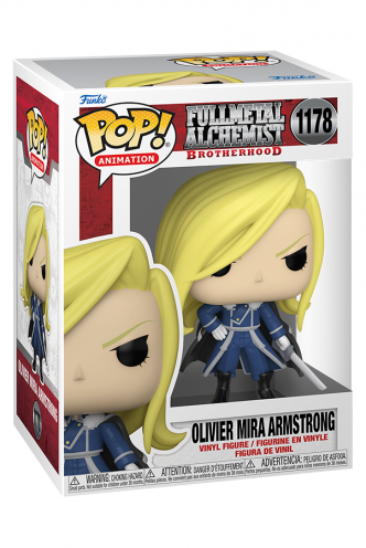 Pop! Animation: Fullmetal Alchemist: Brotherhood - Olivier Armstrong con espada 