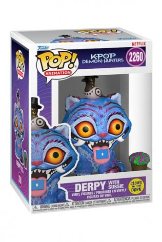 Pop! Animation: K-Pop Demon Hunters - Tiger w/bird GLITD