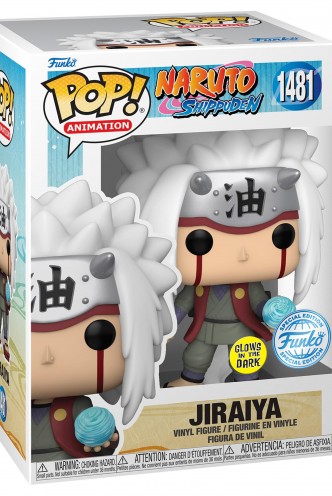 Pop! Animation: Naruto Shippuden - Jiraiya w/ Rasengan (GITD) Ex