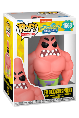 Pop! Animation: SpongeBob Squarepants - Fry Cook Games Patrick