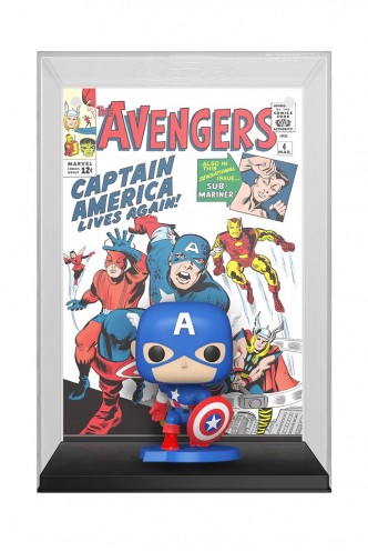 Pop! Comic Cover: Marvel - Avengers #4 (1963) Captain America