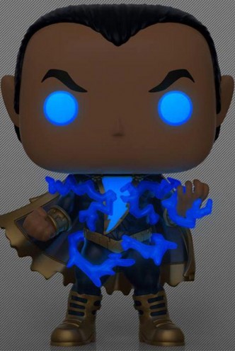 Pop! DC Comics - Black Adam w/ Energy (GITD) Ex