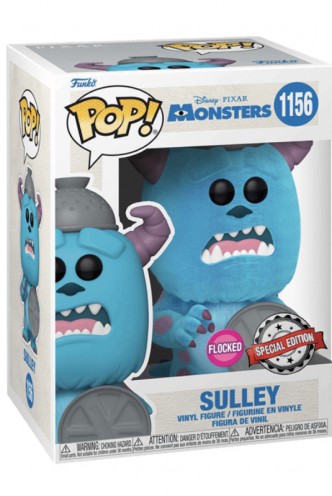 Pop! Disney: Monsters Inc 20th -Sulley w/Lid (Flocked) Ex