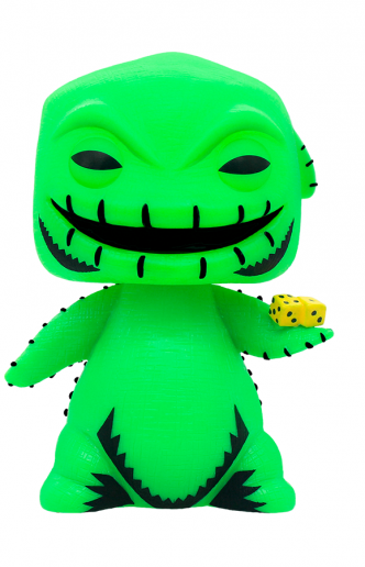 Pop! Disney: Pesadilla antes de Navidad - Oogie Black Light