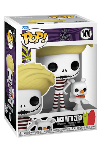 Pop! Disney : The Nightmare Before Christmas - Jack w/ Zero (Beach) 