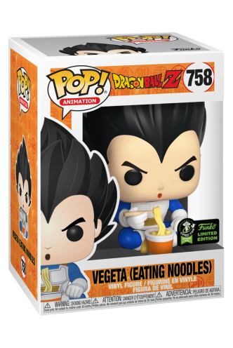 POP! Dragon Ball Z - Vegeta Eating Noodles ECCC2020 