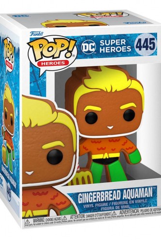 Pop! Heroes: DC Holiday - Aquaman (Gingerbread)