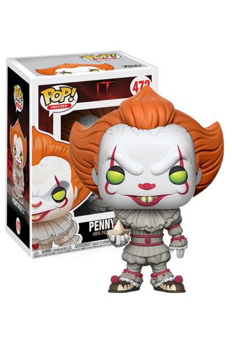 Pop! Horror: It - Pennywise con barco de papel