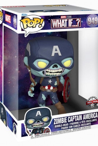 Pop! Jumbo: What If - Zombie Captain America Ex