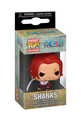 Pop! Keychain : One Piece Shanks