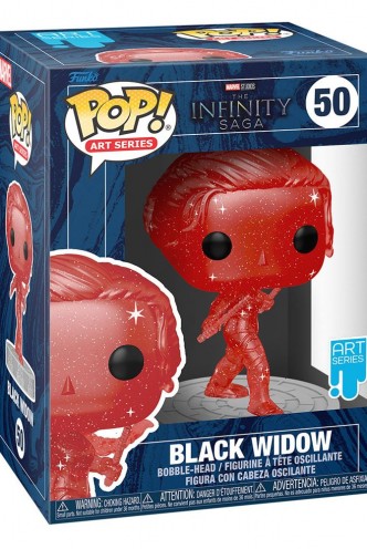 Pop! Marvel: Artist Series: Infinity Saga - Black Widow (Red)