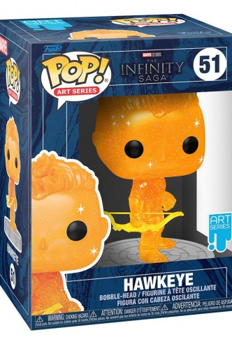 Pop! Marvel: Artist Series: Infinity Saga - Hawkeye (Orange) 