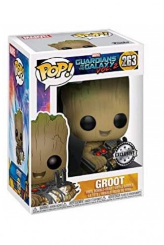 Pop! Marvel: Guardianes de la Galaxia  Vol.2 - Groot Holding Bomb Ex