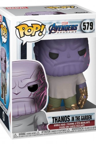 Pop! Marvel: Vengadores: Endgame - Casual Thanos w/Guantelete