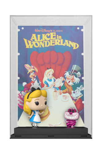 Pop! Movie Posters: Disney: Alice in Wonderland - Alice w/ Cheshire Cat