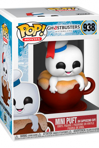 Pop! Movies: Ghostbuster Afterlife - Mini Puft in Cappuccino Cup