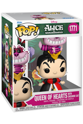 Pop! Premium Alice in Wonderland – Queen of Hearts w/ Cheshire cat