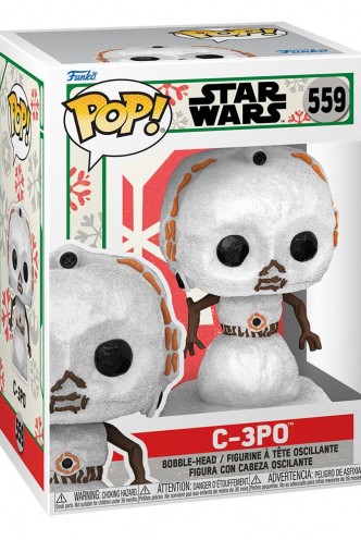 Pop! Star Wars: Holiday - C-3PO (Snowman)