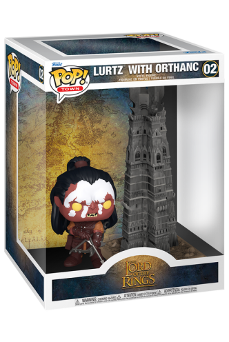 Pop! Town: El Señor de los Anillos -Lurtz w/Orthanc