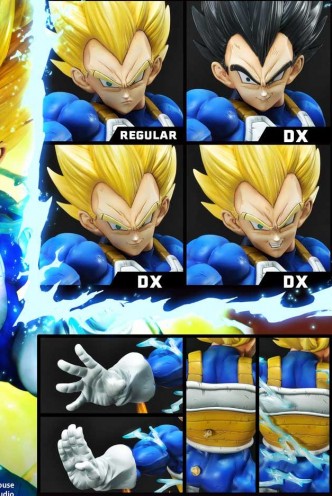 Prime 1 Studio X MegaHouse Mega Premium Masterline Dragon Ball Z Vegeta (Super Saiyan) 1/4 (Versión DX)