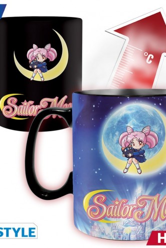 Sailor Moon - Taza Térmica Sailor & Chibi