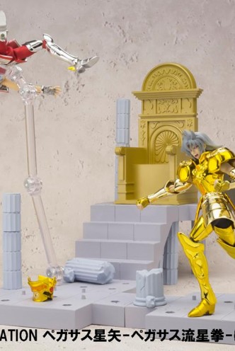 SAINT SEIYA - SAGA DE GEMINIS LA CAMARA DEL PATRIARCA FIGURA 10 CM DD PANORAMATION