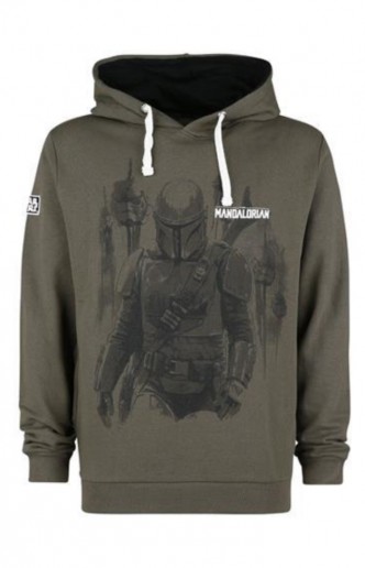 Star Wars - Sudadera The Mandalorian Bounty Hunter