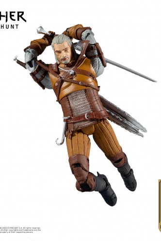 The Witcher III - Figura  Articulada Geralt (Gold Label Series)