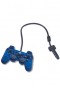 Phone Jack - Controller PlayStation 20th anniversary "Blue Skeleton"