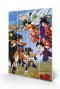 Dragon Ball - Cuadro de Madera Battle Clash 40x59