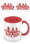 Stranger Things - Taza Coloured Inner  Friends Dont Lie