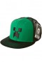 Minecraft Gorra plana Creeper