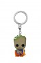 Pop! Keychain: I am Groot - Groot with Cheese Puffs