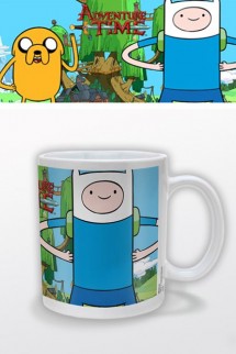 Hora de Aventuras Taza Fin & Jake