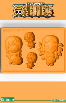 One Piece Silicone Tray Nami, Robin & Sanji New World Version