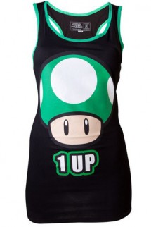 Camiseta - Nintendo 1UP "tirantes" Chica