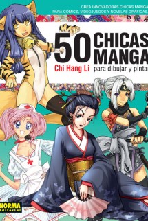  50 CHICAS MANGA para dibujar y pintar